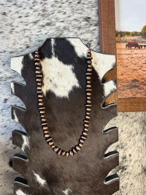 Faux Copper Navajo Pearls