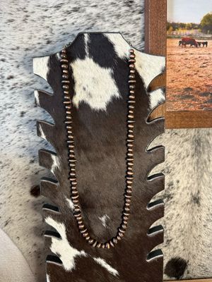 Faux Copper Navajo Pearls