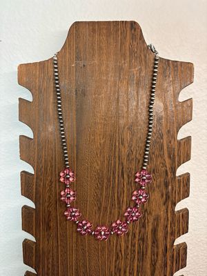 Pink Flowers &amp; Navajo Pearls