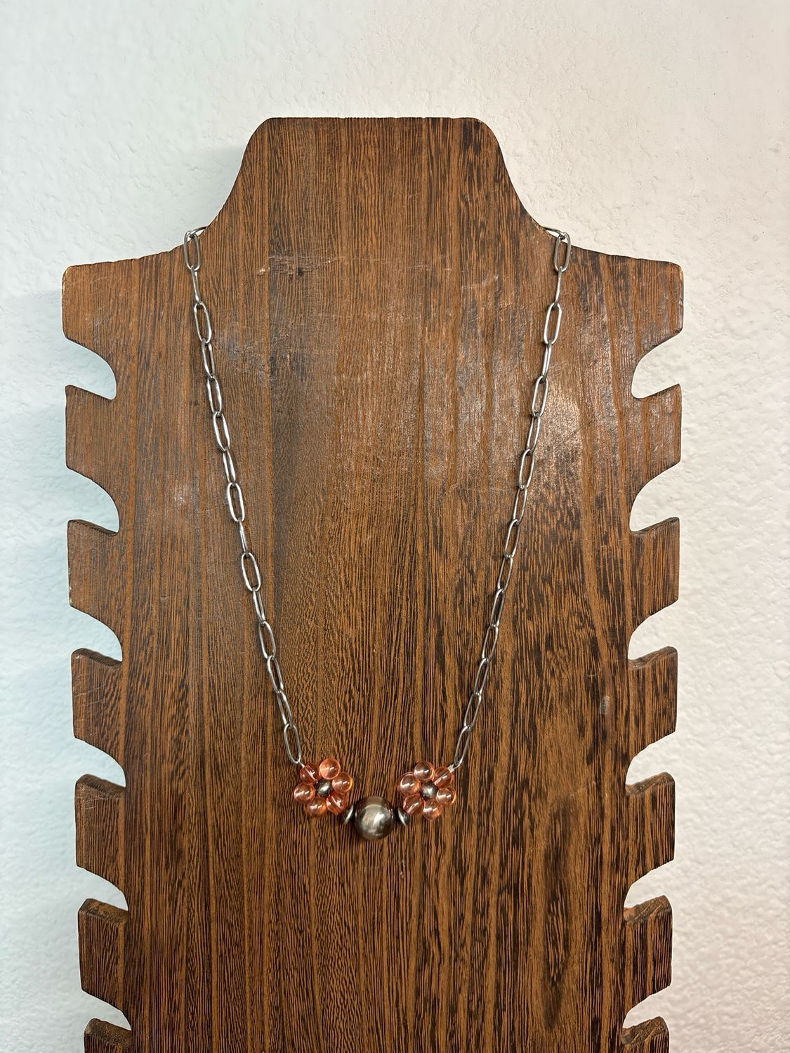 Pink Flowers &amp; Navajo Pearls