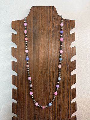 Cotton Candy &amp; Navajo Pearls