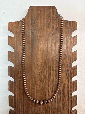Faux Copper Navajo Pearls