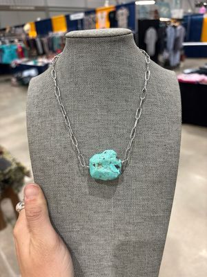 Turquoise Nugget Stacker