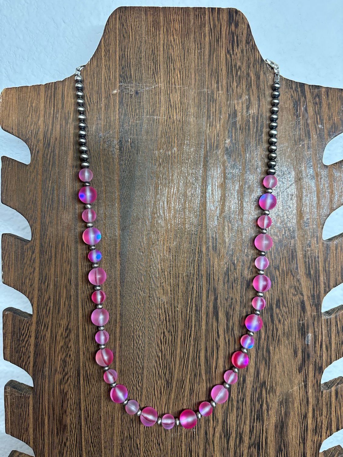 Pink Opal &amp; Navajo Pearls