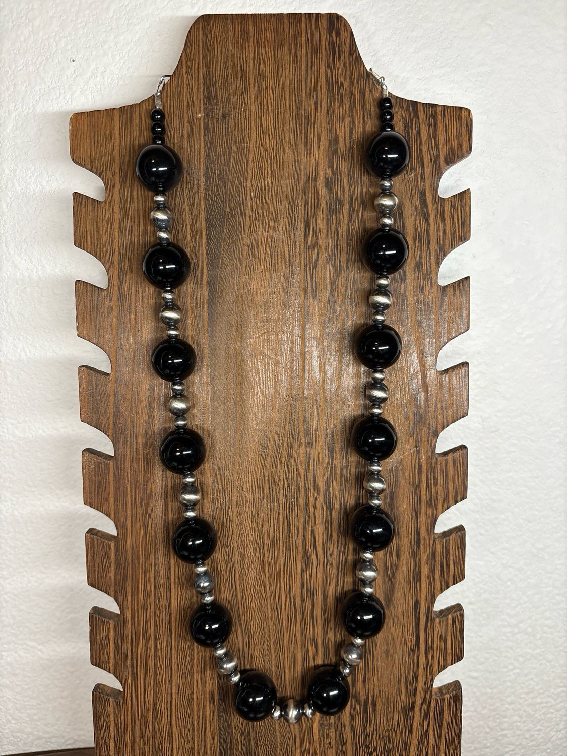 Black Onyx &amp; Navajo Pearls
