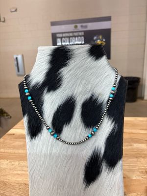 Faux Navajo Pearls &amp; Turquoise