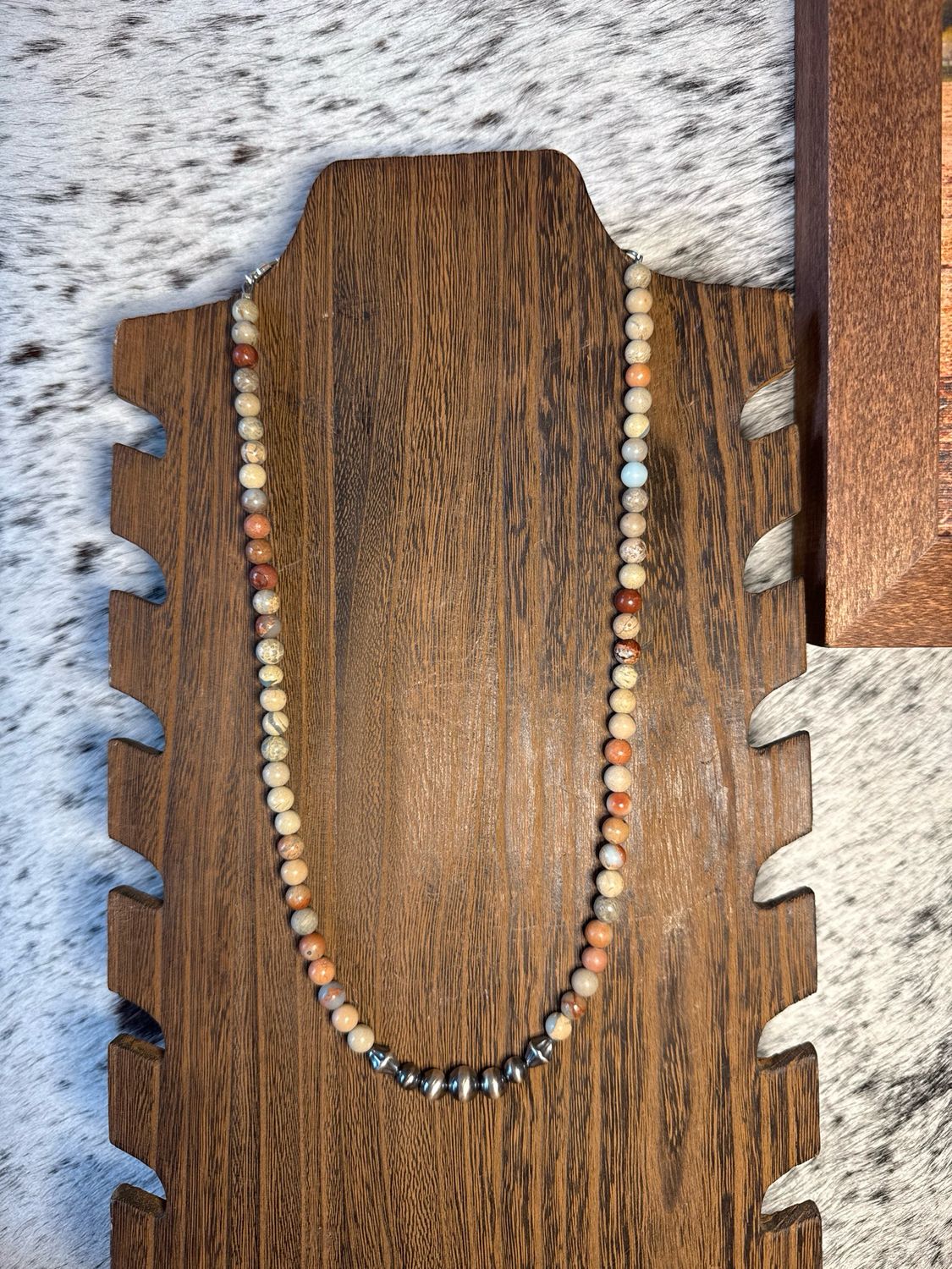 Desert Jasper &amp; Navajo Pearls