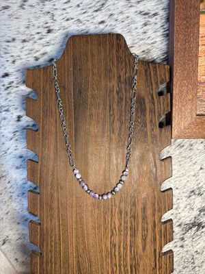 Amethyst &amp; Navajo Pearls