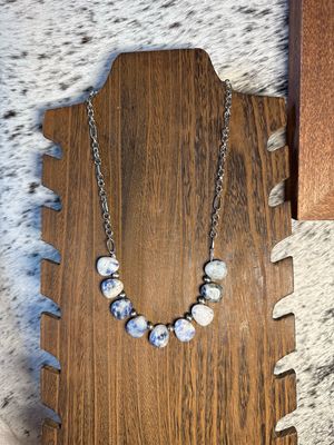 Sodalite &amp; Navajo Pearls