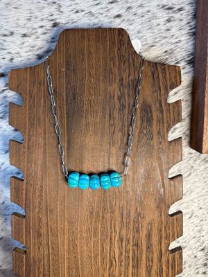 Faux Turquoise Stacker