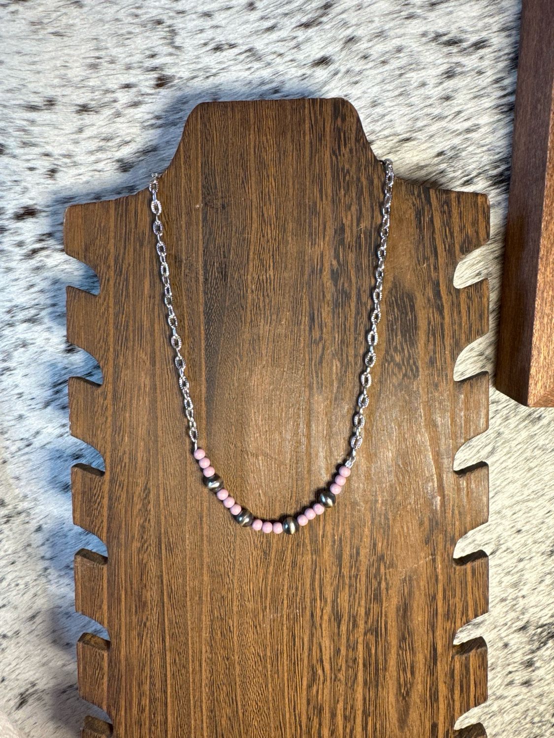 Purple Jade &amp; Navajo Pearls
