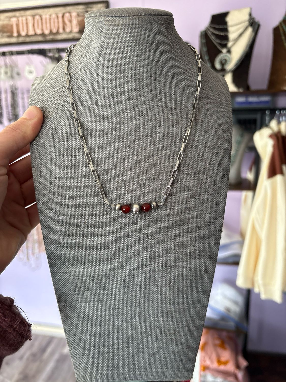 Maroon Stone Stacker