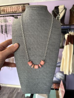 Coral &amp; Navajo Pearl Stacker