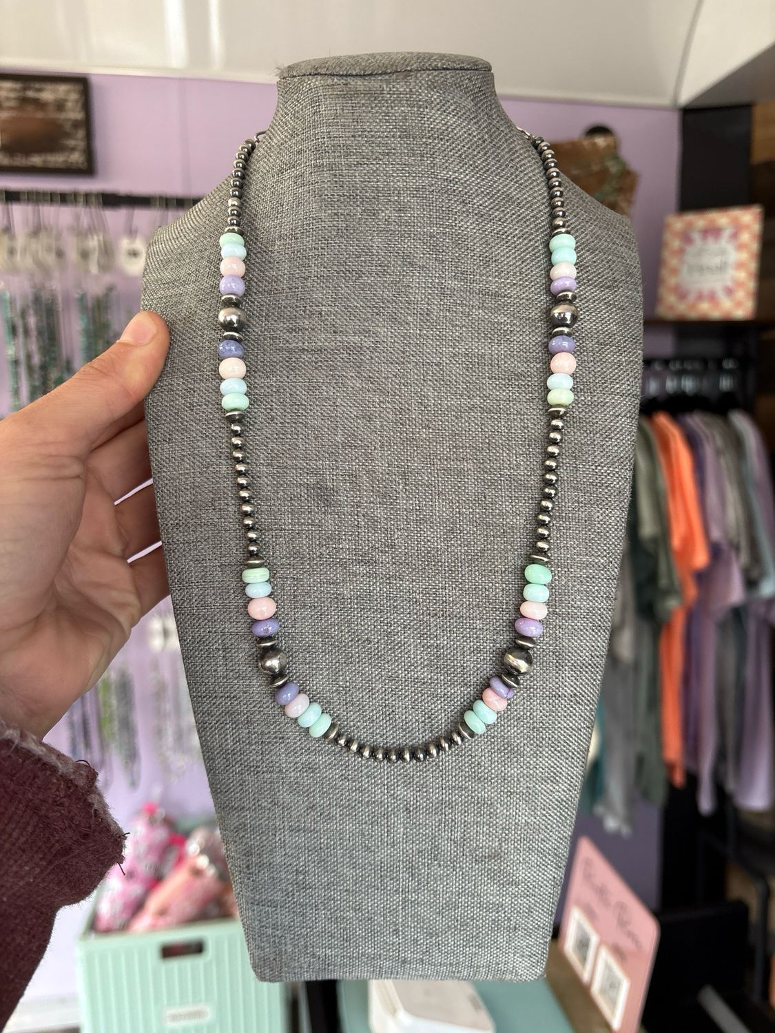 Opal &amp; Navajo Pearls