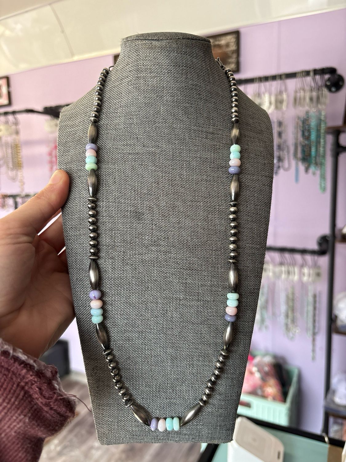 Opal &amp; Navajo Pearls