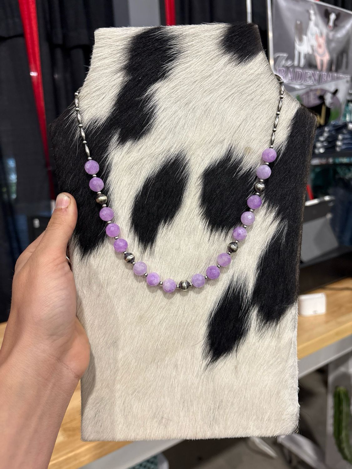 Amethyst &amp; Navajo Pearls