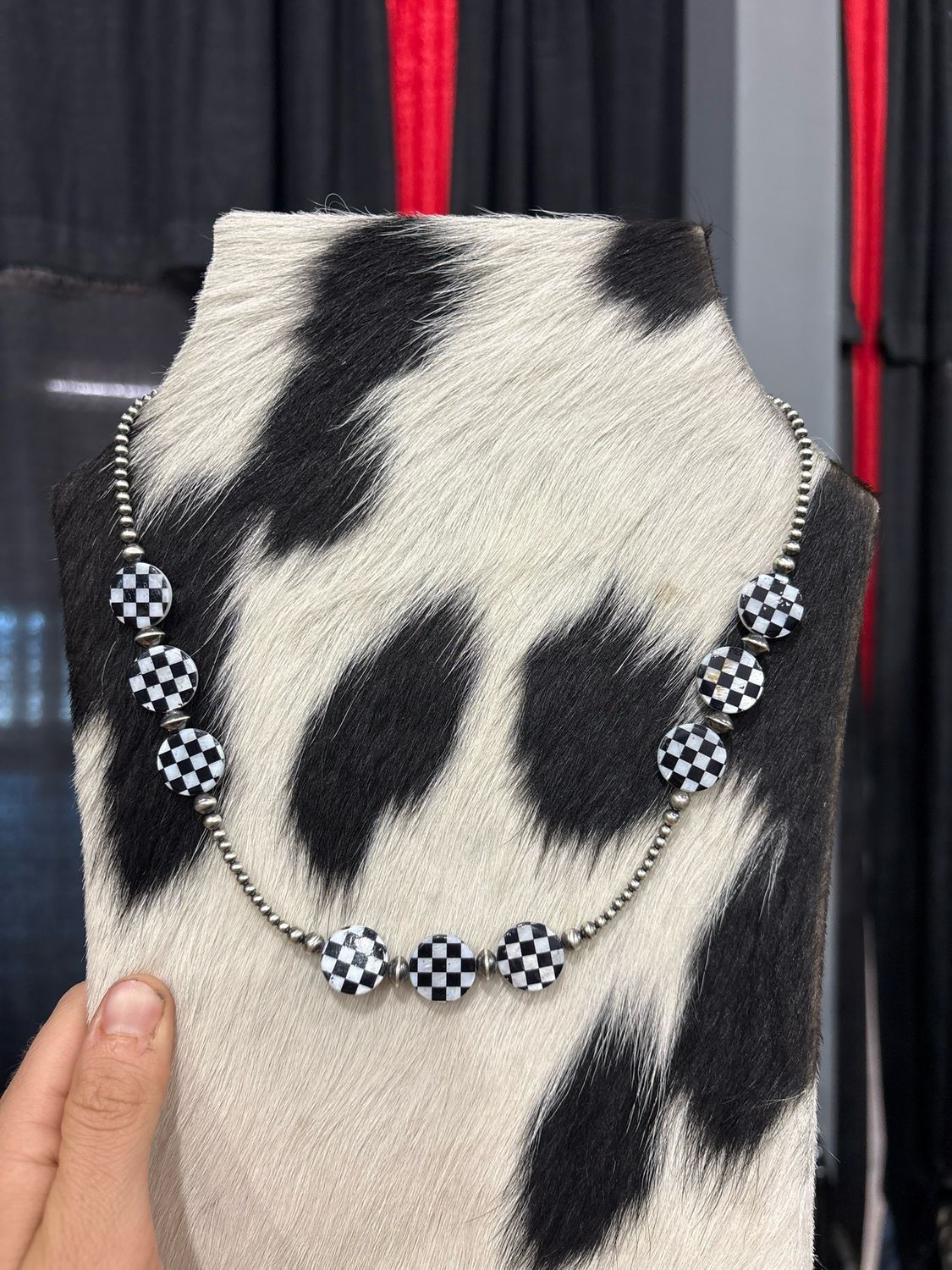 Checkered &amp; Navajo Pearls
