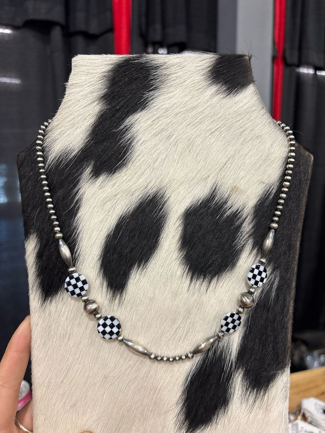 Checkered &amp; Navajo Pearls