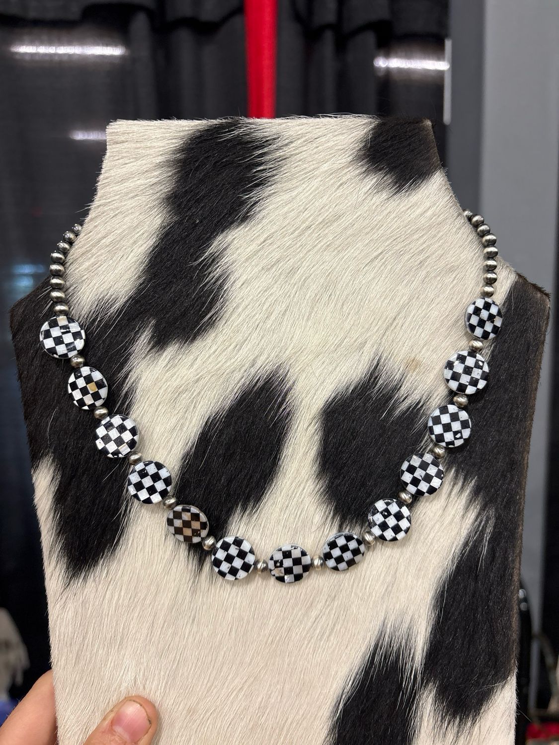 Checkered &amp; Navajo Pearls