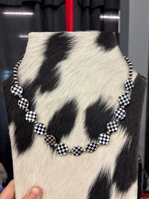 Checkered &amp; Navajo Pearls