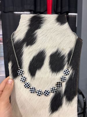Checkered &amp; Navajo Pearls