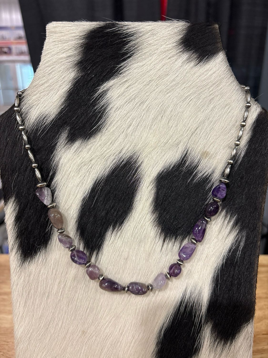 Amethyst &amp; Navajo Pearls
