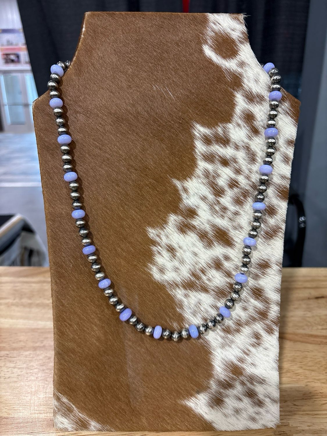 Purple Opal &amp; Navajo Pearls