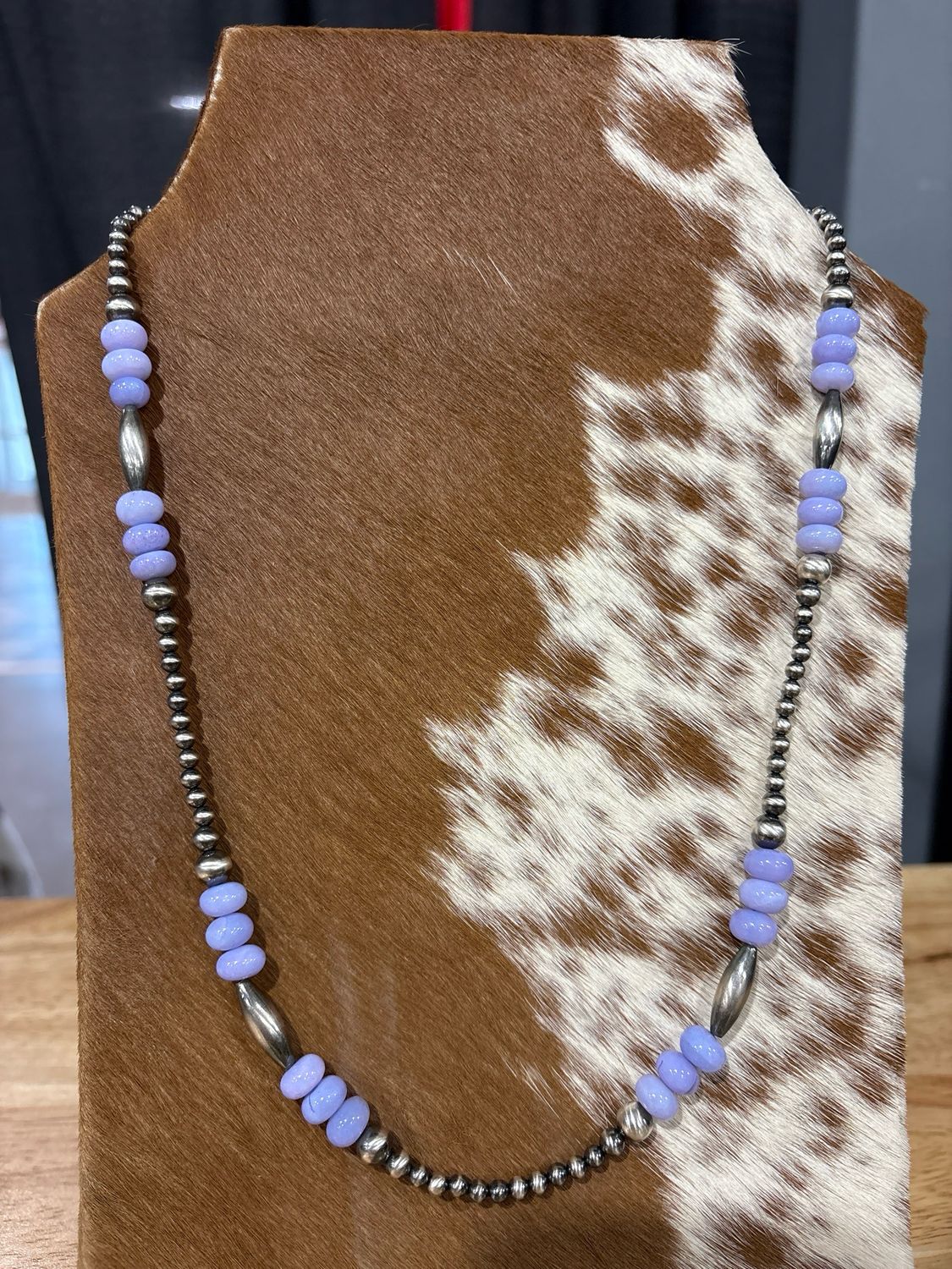 Purple Opal &amp; Navajo Pearls