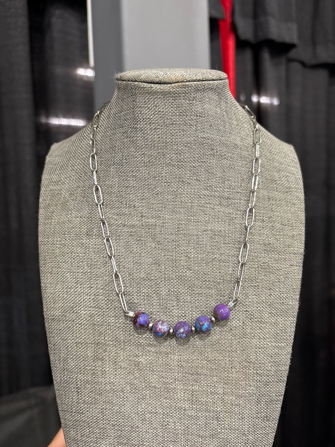 Purple Mohave &amp; Navajo Pearl Stacker