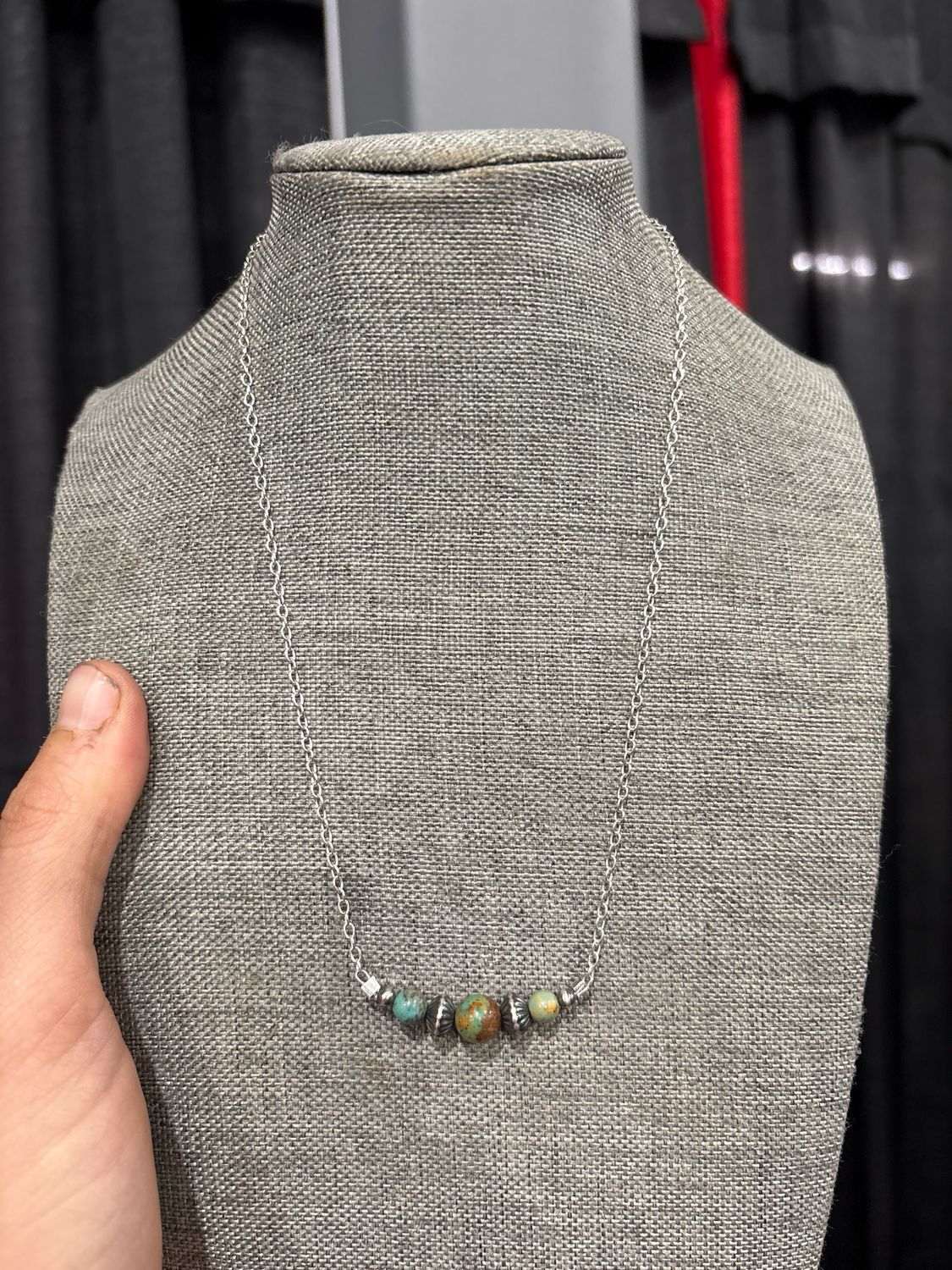 Turquoise &amp; Navajo Pearls