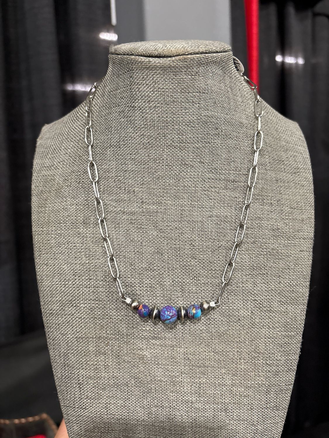 Purple Mohave &amp; Navajo Pearl Stacker