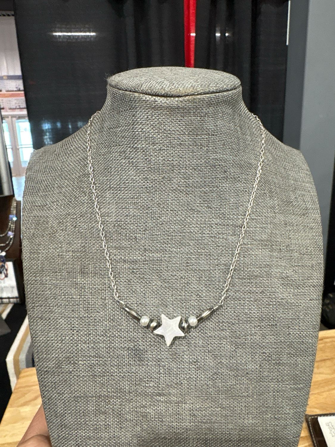 Mother Of Pearl Star Stacker
