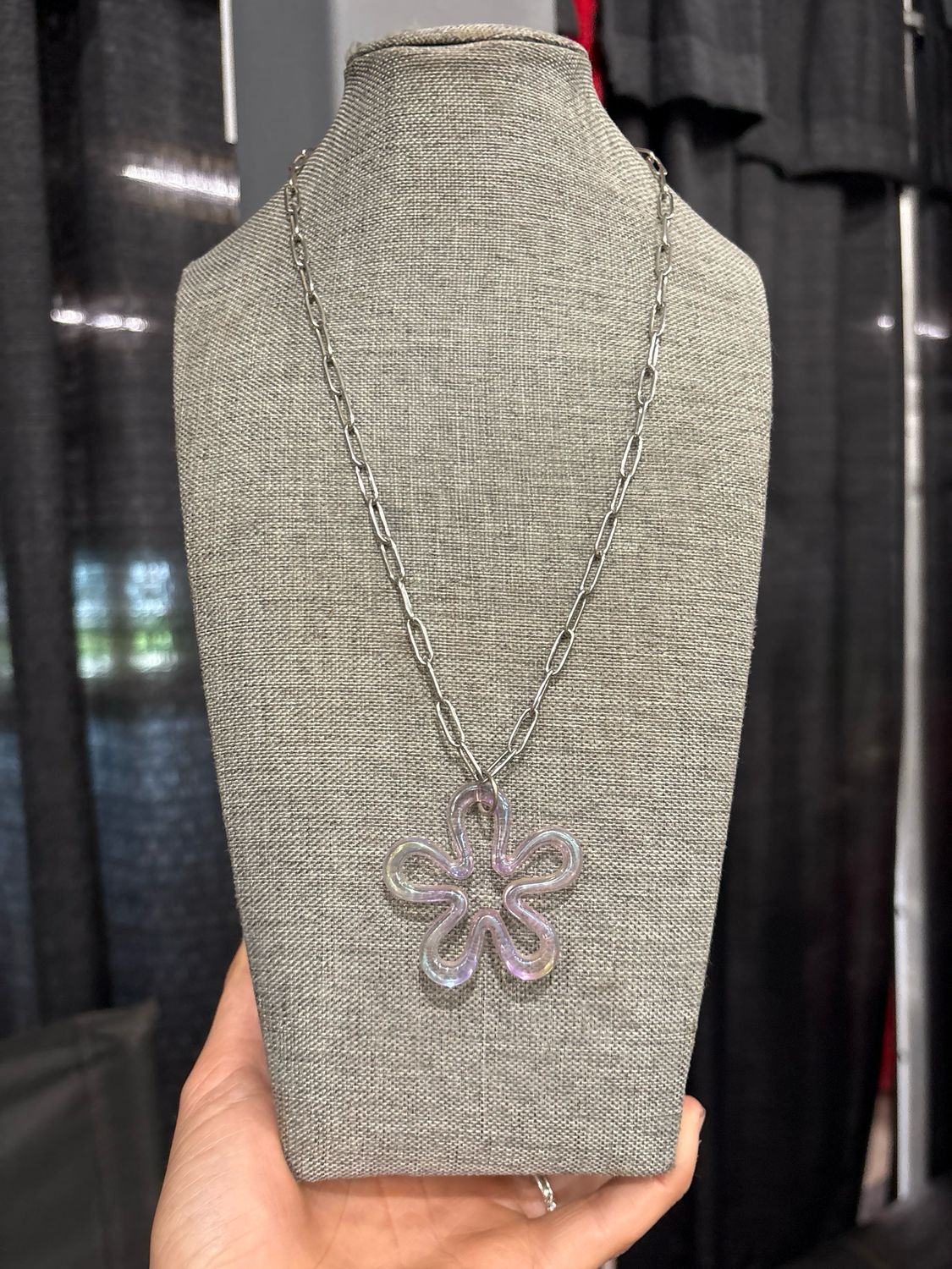Purple Flower Stacker