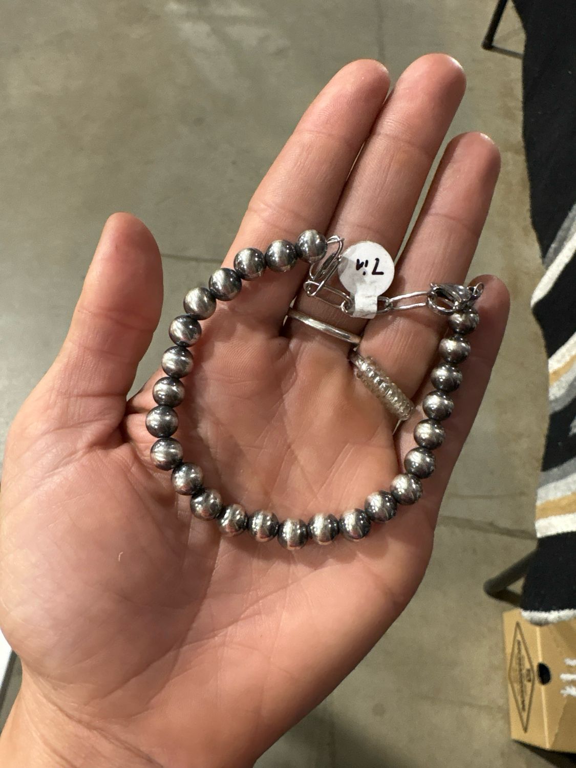 8 mm Navajo Pearl Bracelet