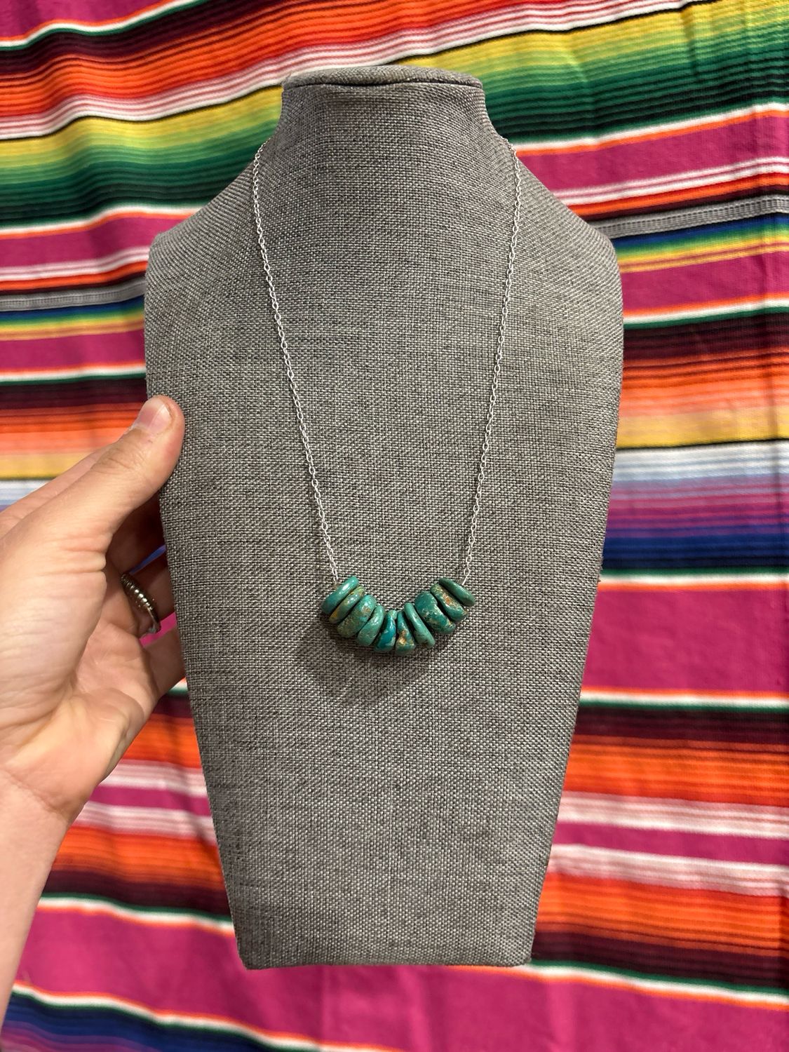 Turquoise Stacker