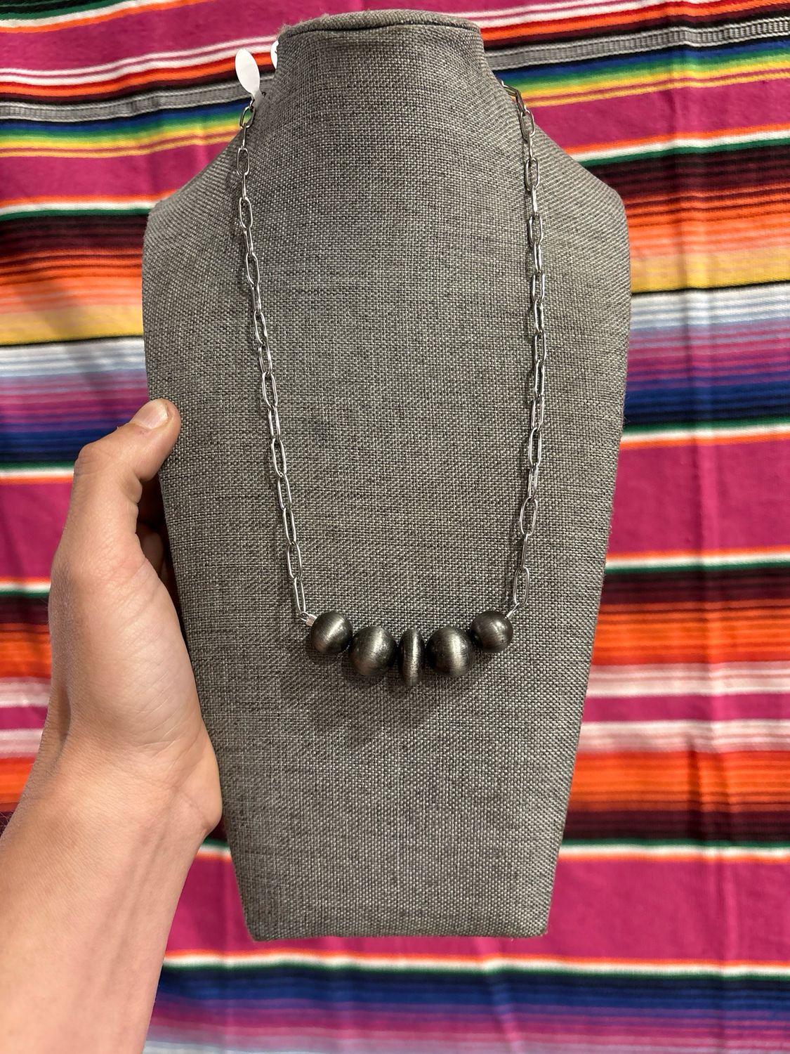 Faux Navajo Pearl Stacker