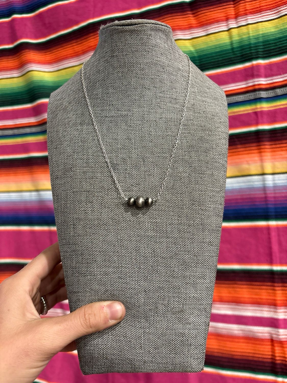 Faux Navajo Pearl Stacker