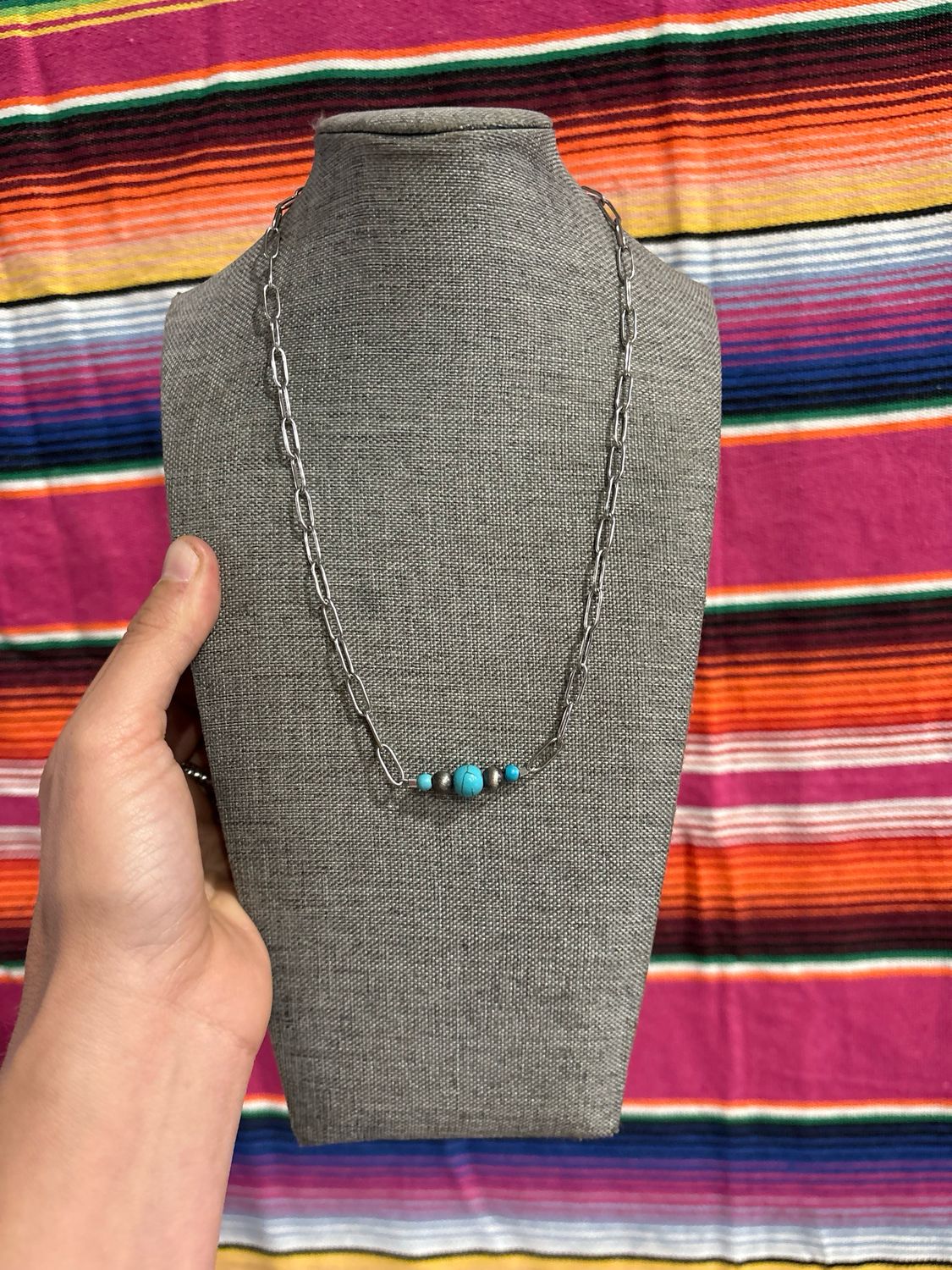 Faux Navajo Pearl Stacker