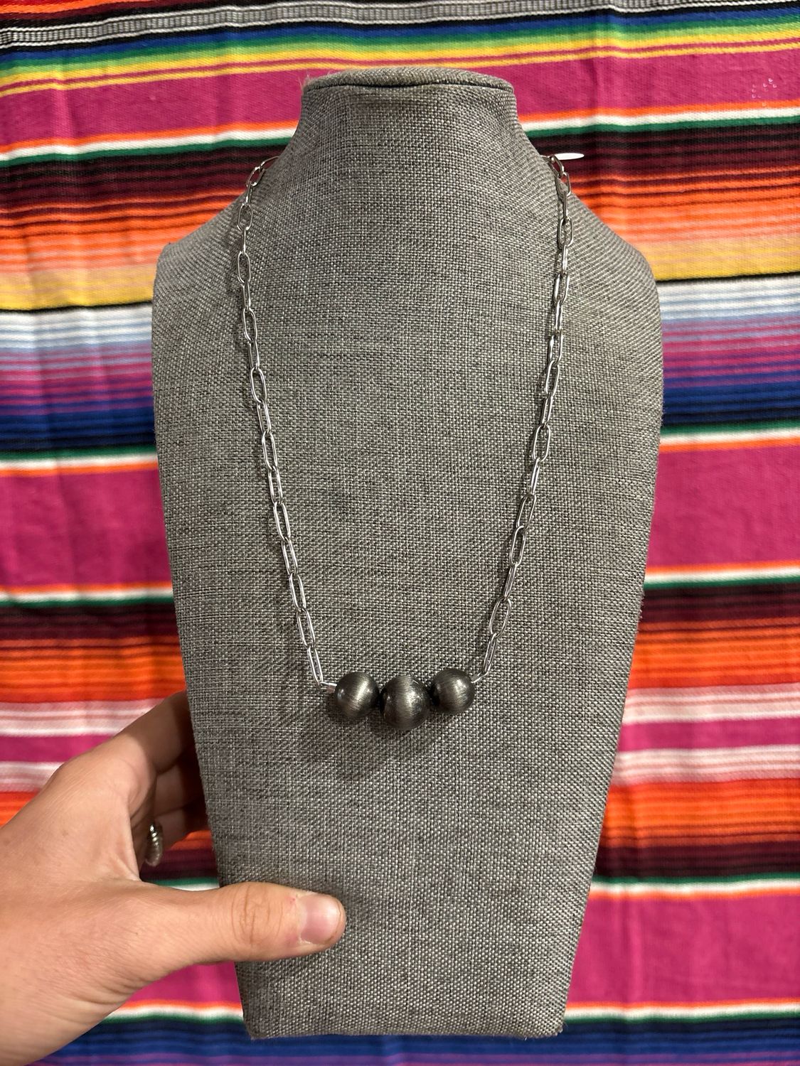 Faux Navajo Pearl Stacker