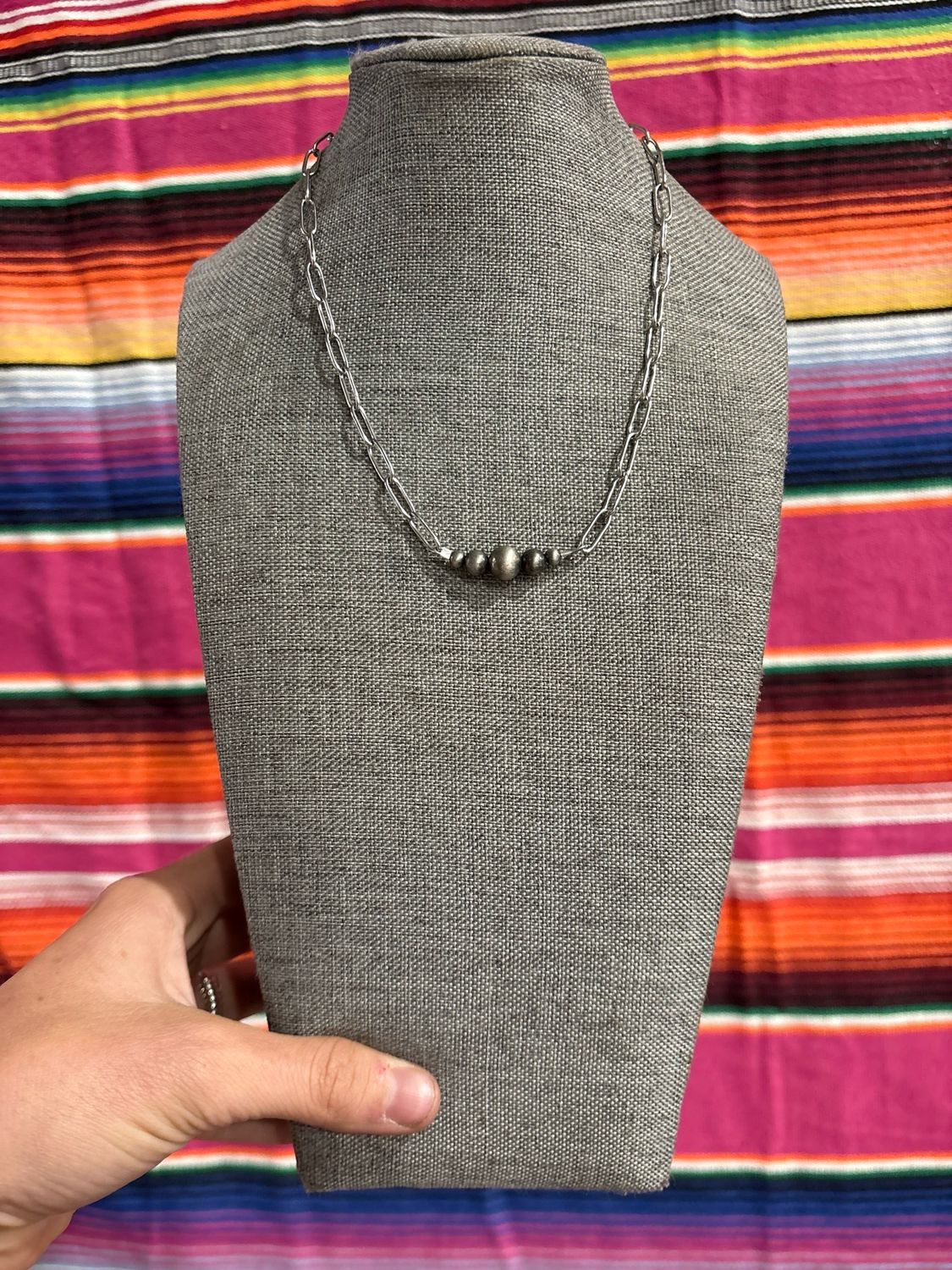 Faux Navajo Pearl Stacker