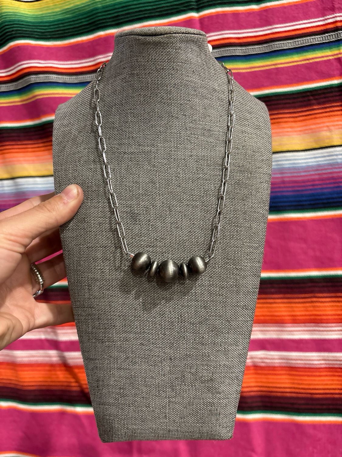 Faux Navajo Pearl Stacker