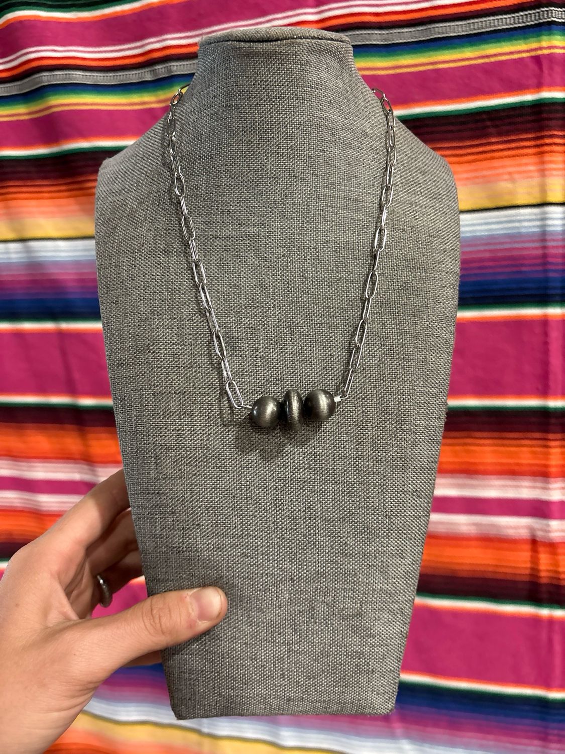 Faux Navajo Pearl Stacker