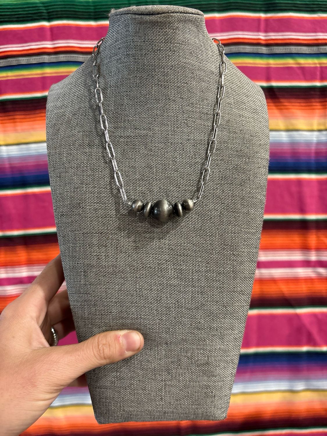 Faux Navajo Pearl Stacker