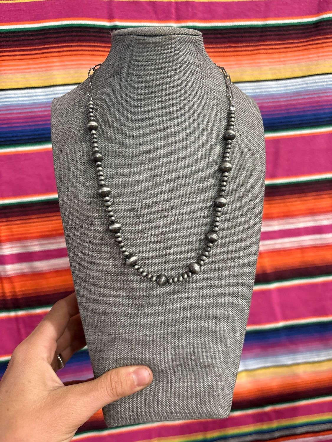 Faux Navajo Pearls