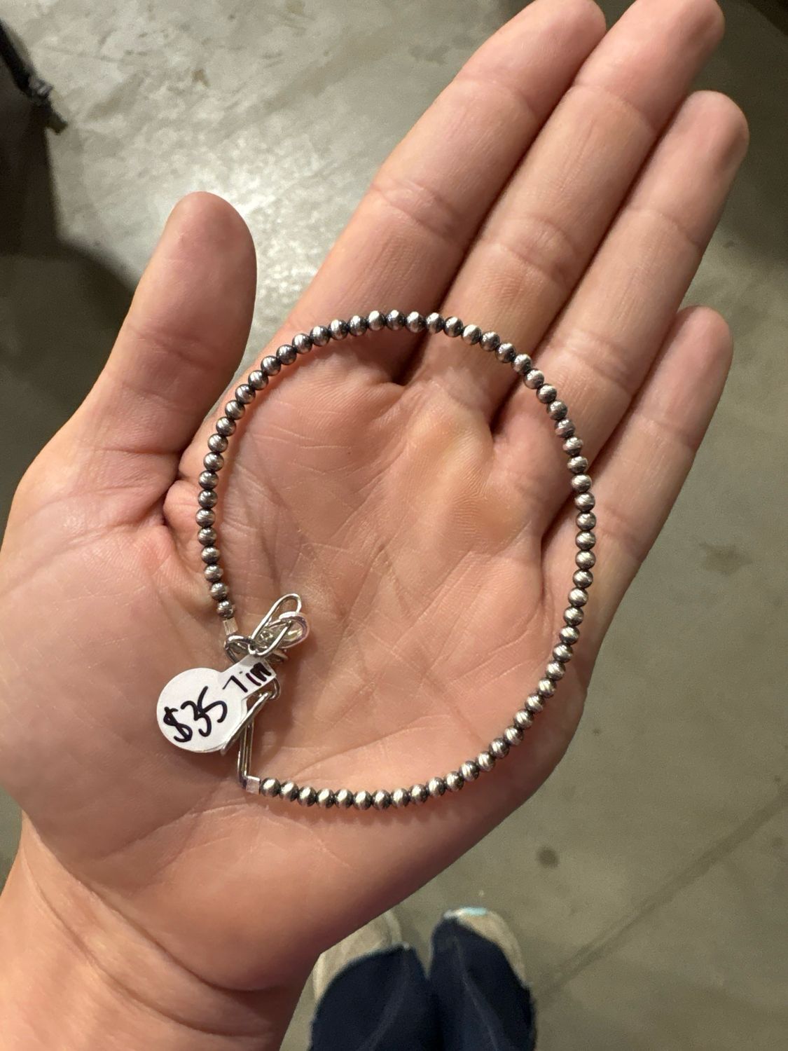 3 mm Navajo Pearl Bracelet