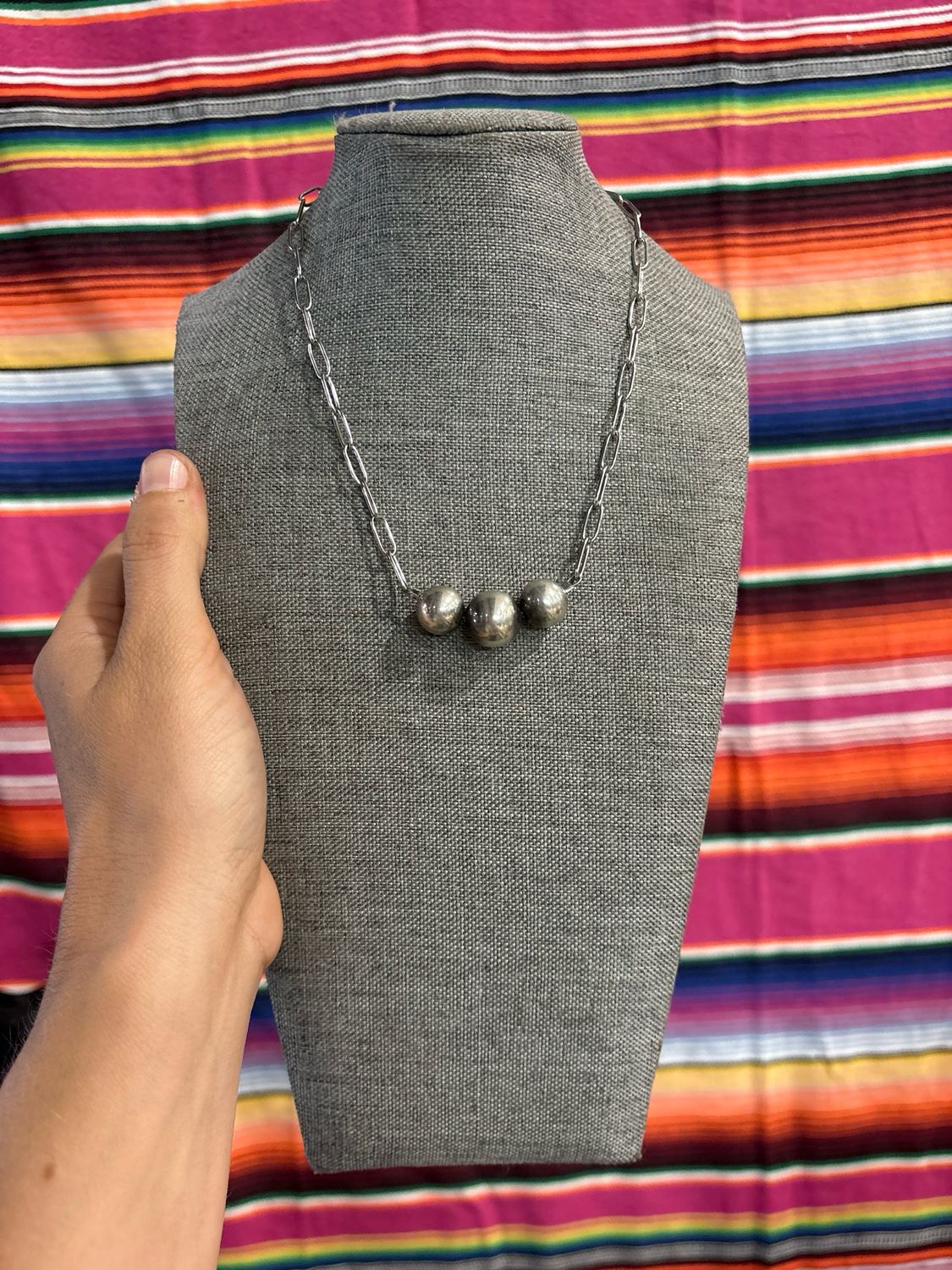 12 &amp; 16 mm Navajo Pearl Stacker