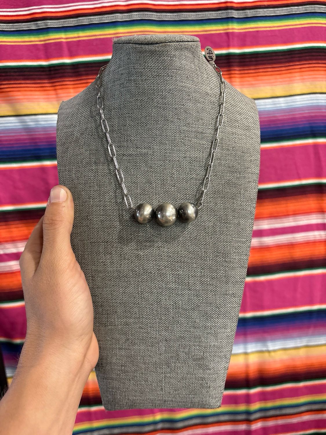 14 &amp; 16 mm Navajo Pearl Stacker