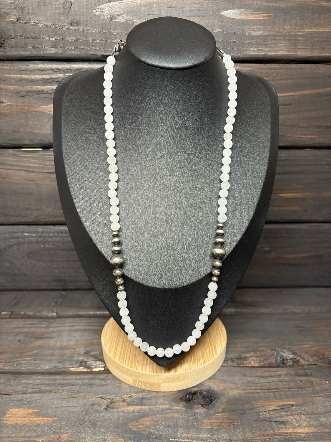 Quartz &amp; Navajo Pearls