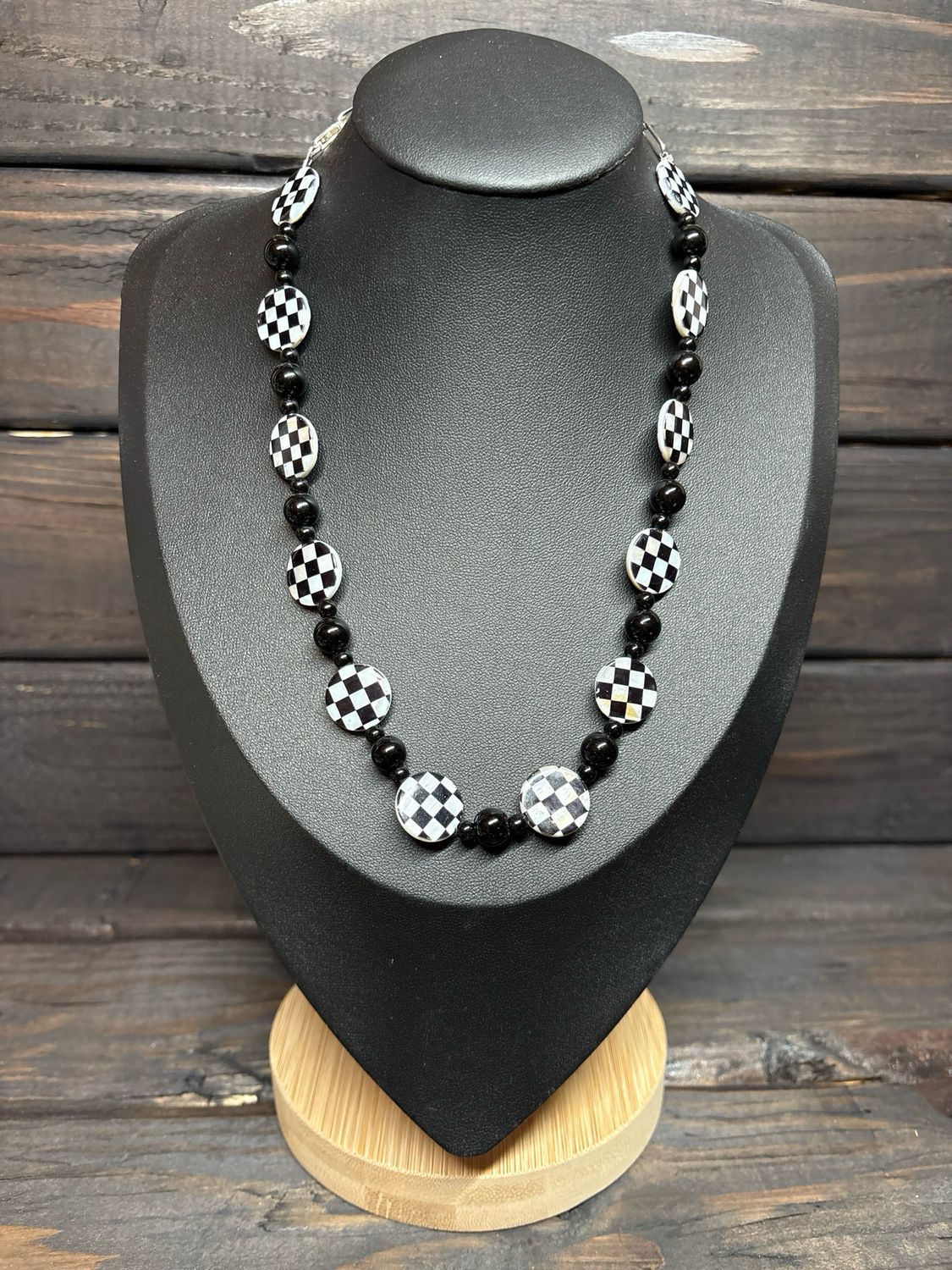 Checkered Black Onyx
