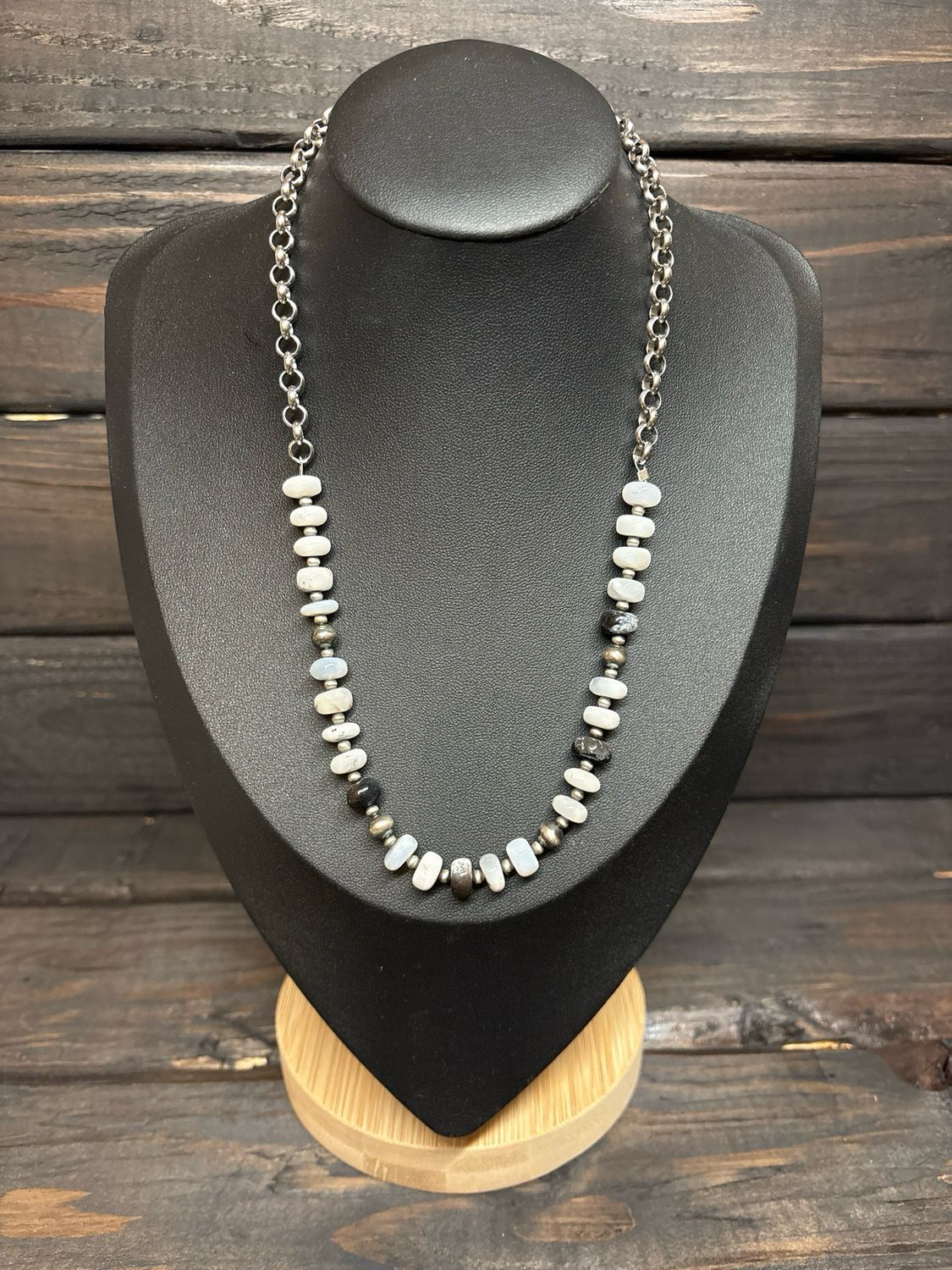 Opal &amp; Navajo Pearls